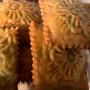 Custard sweet samosa