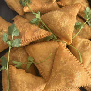 Traditional Potato and Peas Samosa